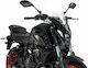 Puig Διάφανη Ζελατίνα Μοτοσυκλέτας για Yamaha MT-07 20618W
