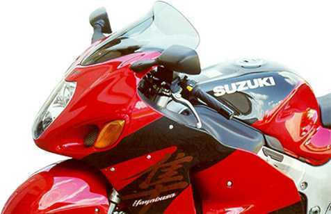 MRA Transparentes Visier Motorrad TOURING für Suzuki Hayabusa GSX-R1300