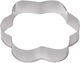 Excelsa Metallic Flower-Shaped Cookie Cutter 6pcs