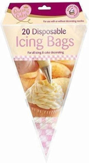 Disposable Silicone Pastry Bag 20 Pieces