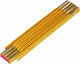 Lux Tools Ξύλινο Σπαστό Μέτρο 2m