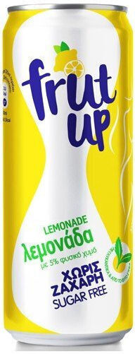 Frut Up Λεμονάδα με Ανθρακικό σε Κουτί 330ml