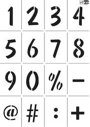 Efco Stencil Numbers