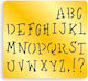 Meyco Schablonen Buchstaben