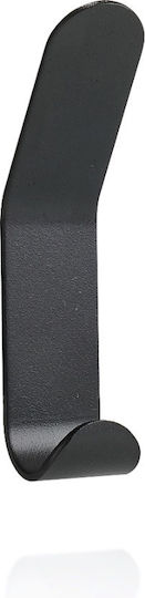 Zone Denmark Κρεμάστρα Τοίχου Μεταλλική Μαύρη 3.5x2.5x11cm