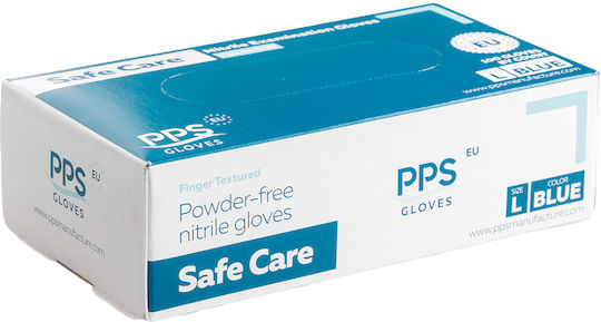 Stenso Handschuhe Nitril Puderfrei in Blau Farbe 100Stück