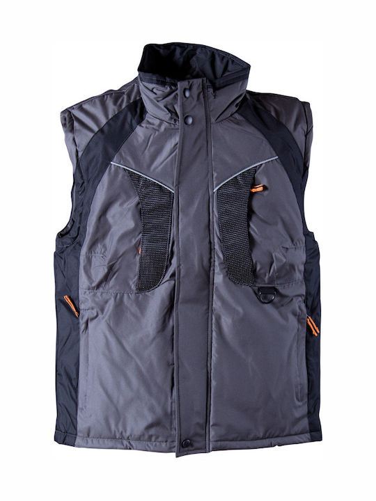 Stenso Nyala Vest Waterproof Safety Vest Gray