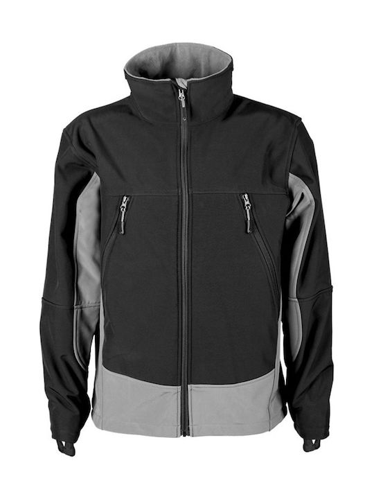 Stenso Jachetă de lucru Softshell Negru