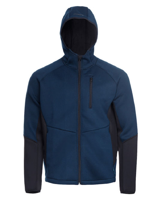 Stenso Waterproof Work Cardigan Hooded Blue