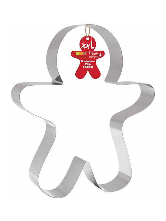 Scrap Cooking Gingerbread Χριστουγεννιάτικο Κουπ-πατ Ασημί 30x29.5x29.5x29.5εκ.