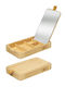Atmosphera Cutie Pentru Bijuterii Din Lemn Cu Oglindă 24x14x3.2cm