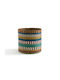 La Redoute Interieurs Decorative Basket Wicker with Handles Multicolour 35x35x35cm
