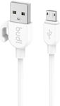 Budi 1m Regular USB 2.0 to micro USB Cable White (MP-6971536926703)