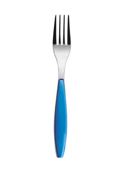 Guzzini Metallic Table Fork Blue