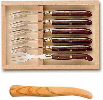Claude Dozorme Inox Fruit/Dessert Fork Set Silver 6pcs