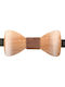 Mom & Dad Wooden Bow Tie Beige