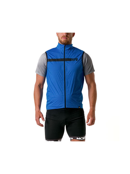 Northfinder Waterproof Cycling Windbreaker Jacket Sleeveless Blue