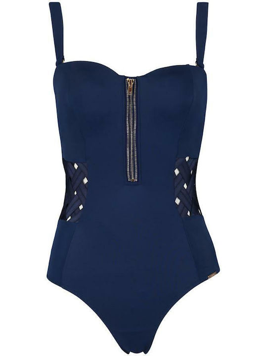 Sapph One-Piece Swimsuit Blue