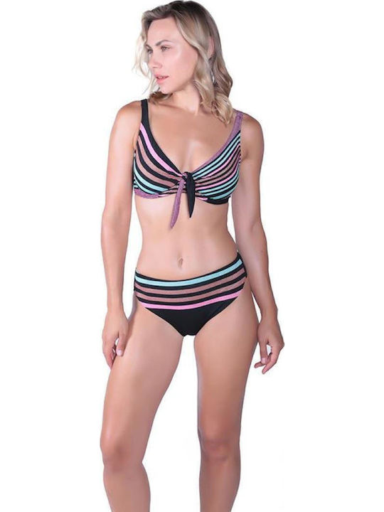 Bikini Bottoms Striped Slip