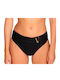 Bikini Slip High Waist Black