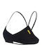 Strapless Bikini Top Μαύρο
