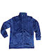 Noidinotte Παιδική Ρόμπα Χειμωνιάτικη Fleece Navy Μπλε