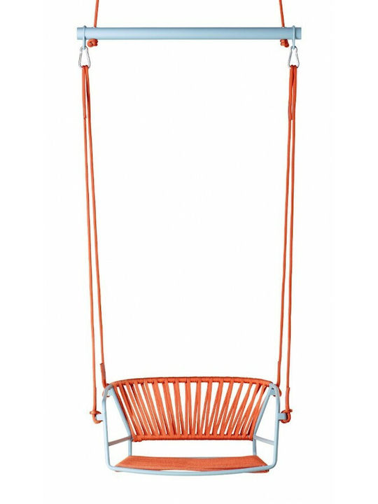 Κρεμαστή Πολυθρόνα Μεταλλική Μ73xΠ65xΥ175cm Πορτοκαλί Κρεμαστή Πολυθρόνα Μεταλλική Μ73xΠ65xΥ175cm Πορτοκαλί