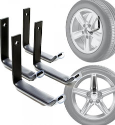 Wiltoc Suport Pentru Anvelope Service Auto Pentru Montare Pe Perete