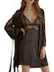 La Lolita Amsterdam Winter Women's Pyjama Set Black Charlotte