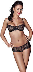 Anais Apparel Lulie Sexy Lingerie Set Black