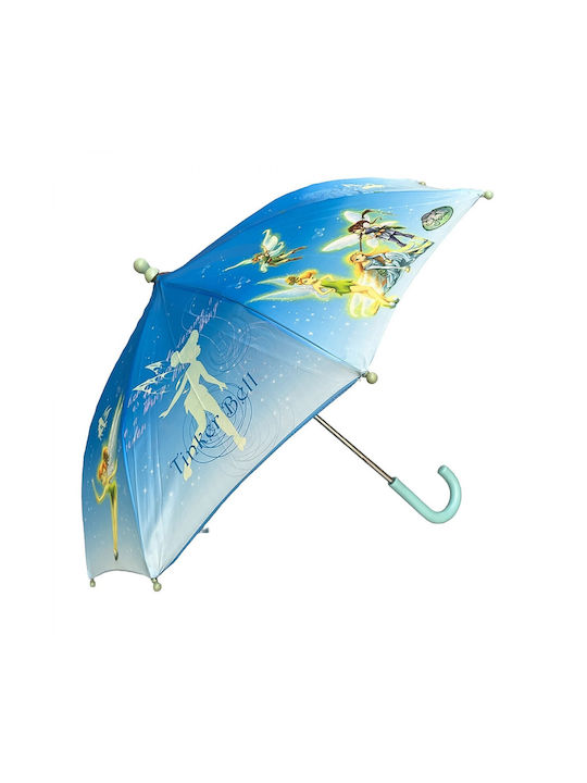 Chanos Kids Curved Handle Umbrella Multicolour