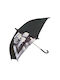 Chanos Kids Curved Handle Umbrella Black