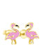Eforo Kids Earrings Studs from Gold 14K