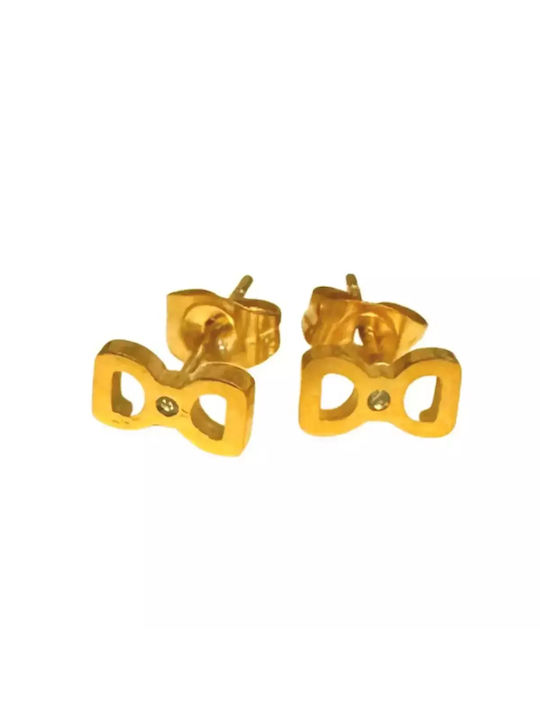 Bode Hypoallergenic Gold Plated Steel Studs Kids Earrings