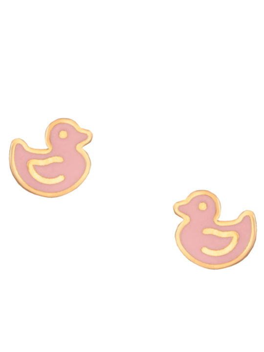 Abadianakis Kids Earrings Studs from Gold 9K