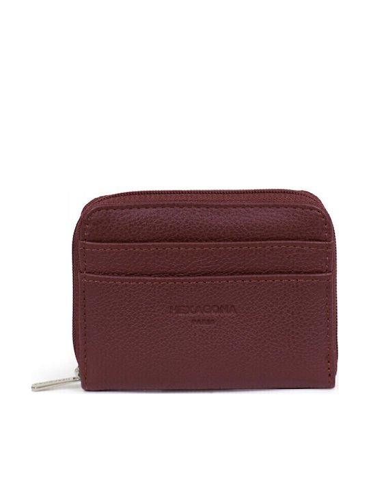 Hexagona Small Leather Women's Wallet Classic B...