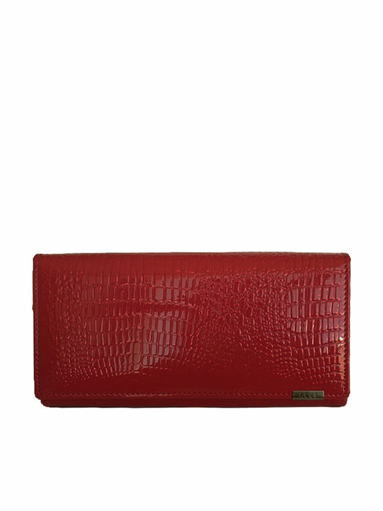 Large Leather Women's Wallet Classic Red