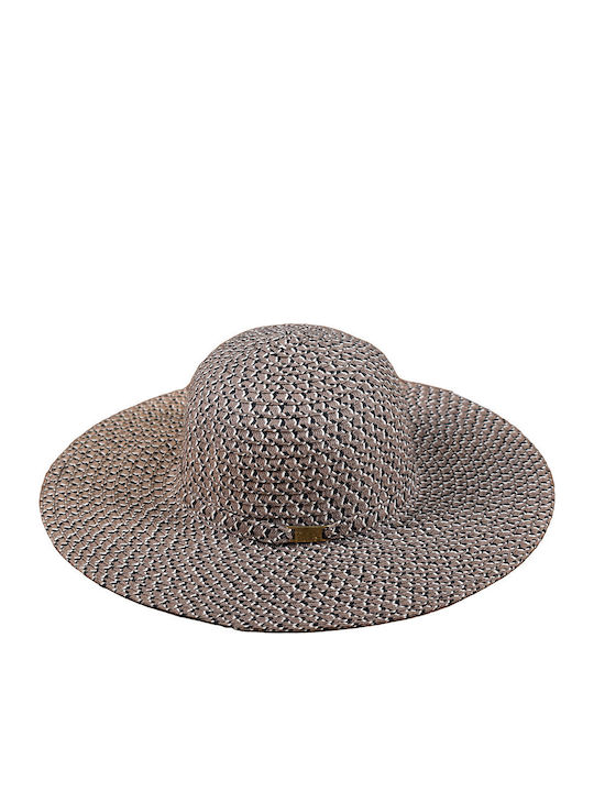 Ble Resort Collection Frauen Rattangeflecht Hut Braun