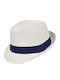 Stamion Herren-Hut Trilby Weiß
