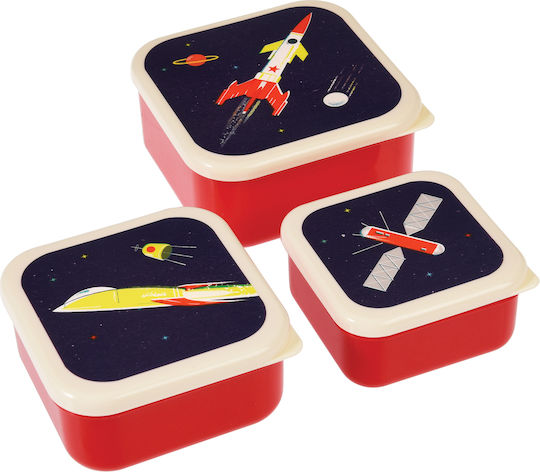 Rex London Set de mâncare pentru copii din plastic Multicolor