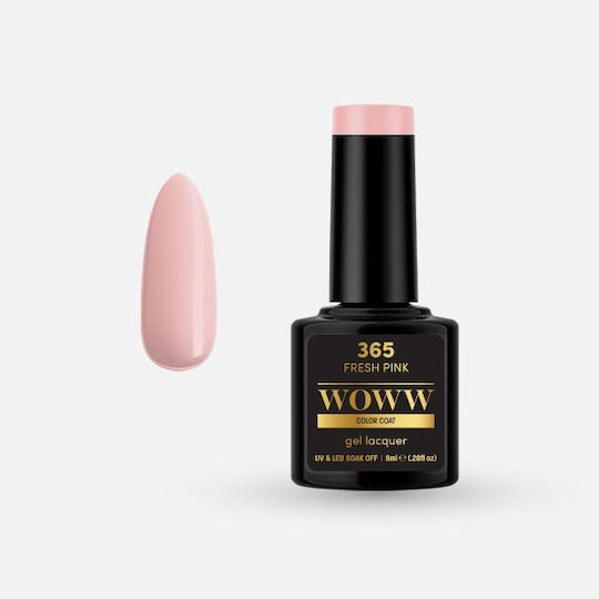 Woww Cosmetics Полутраен Лак За Нокти 365 8мл