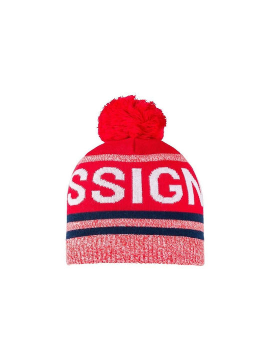 Rossignol Kinder Mütze Gestrickt Rosa