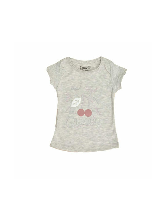 Potre Kids T-shirt Gray