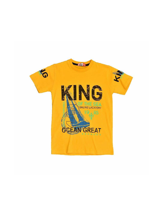 Potre Kinder-T-Shirt Gelb