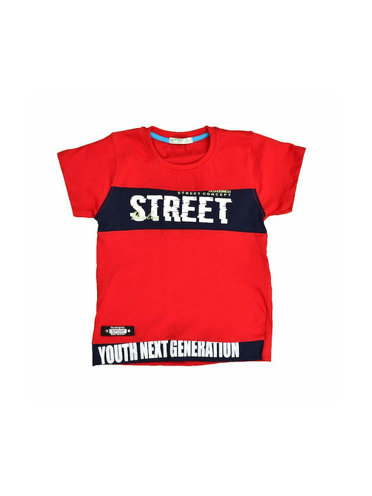 Potre Kids T-shirt Red