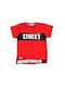 Potre Kids T-shirt Red