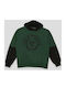 Kids Sweatshirt with Hood and Pockets Green