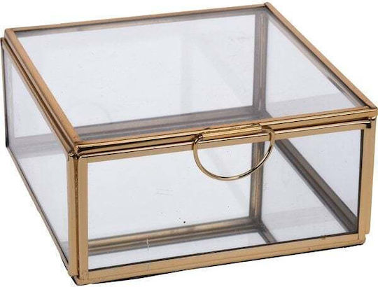 Koopman Διακοσμητικό Κουτί Μεταλλικό 13x13x6cm