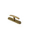 Viobrass Window Latche on Plate Bronze 20