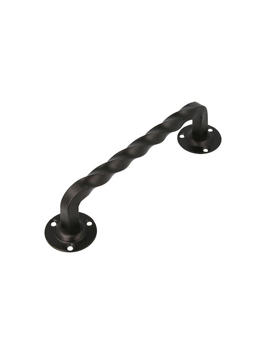 Handle Front Door 190mm Black